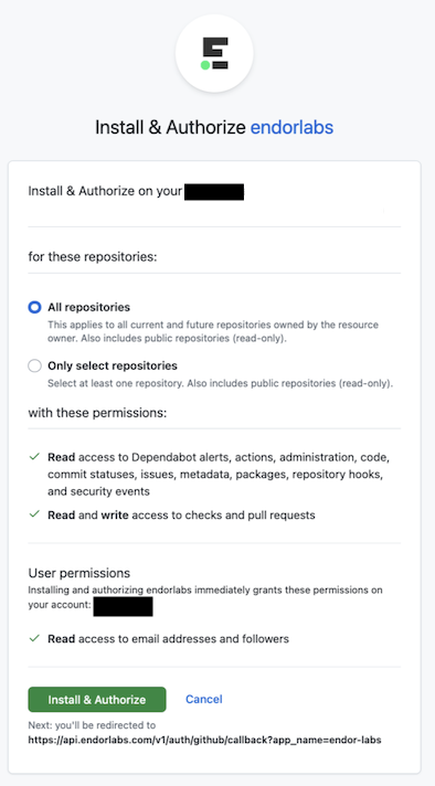 Choose repositories
