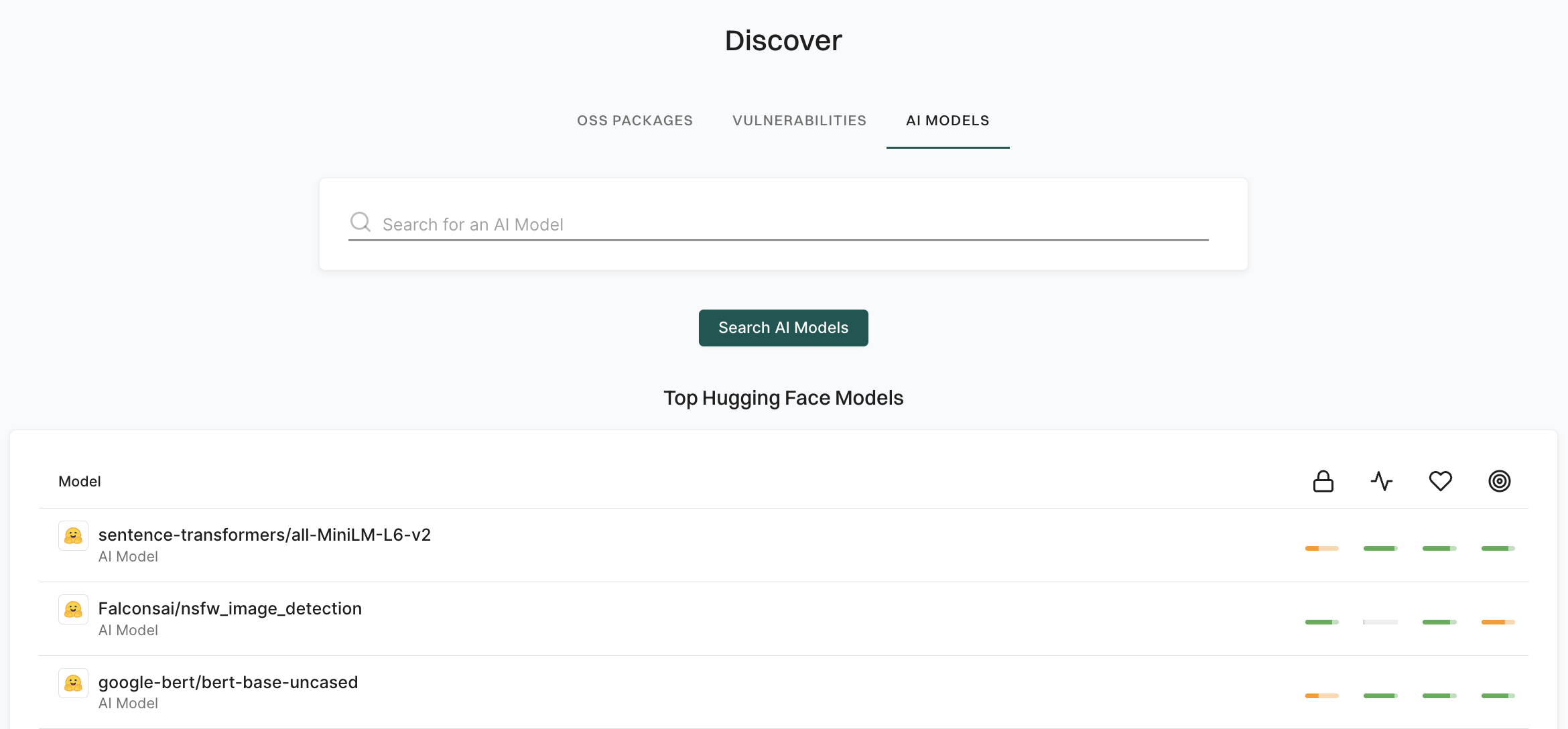 Find AI model