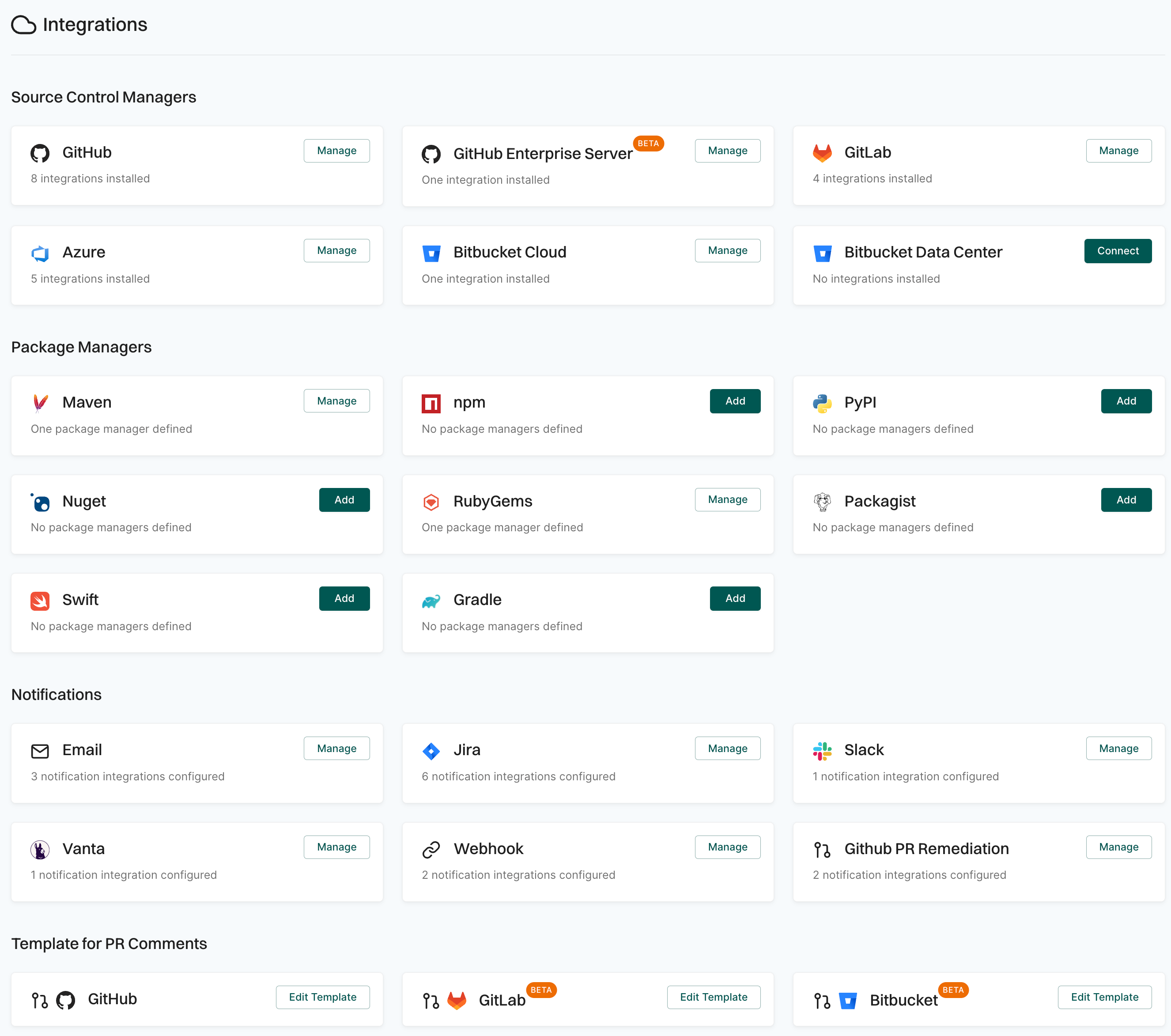 Integrations