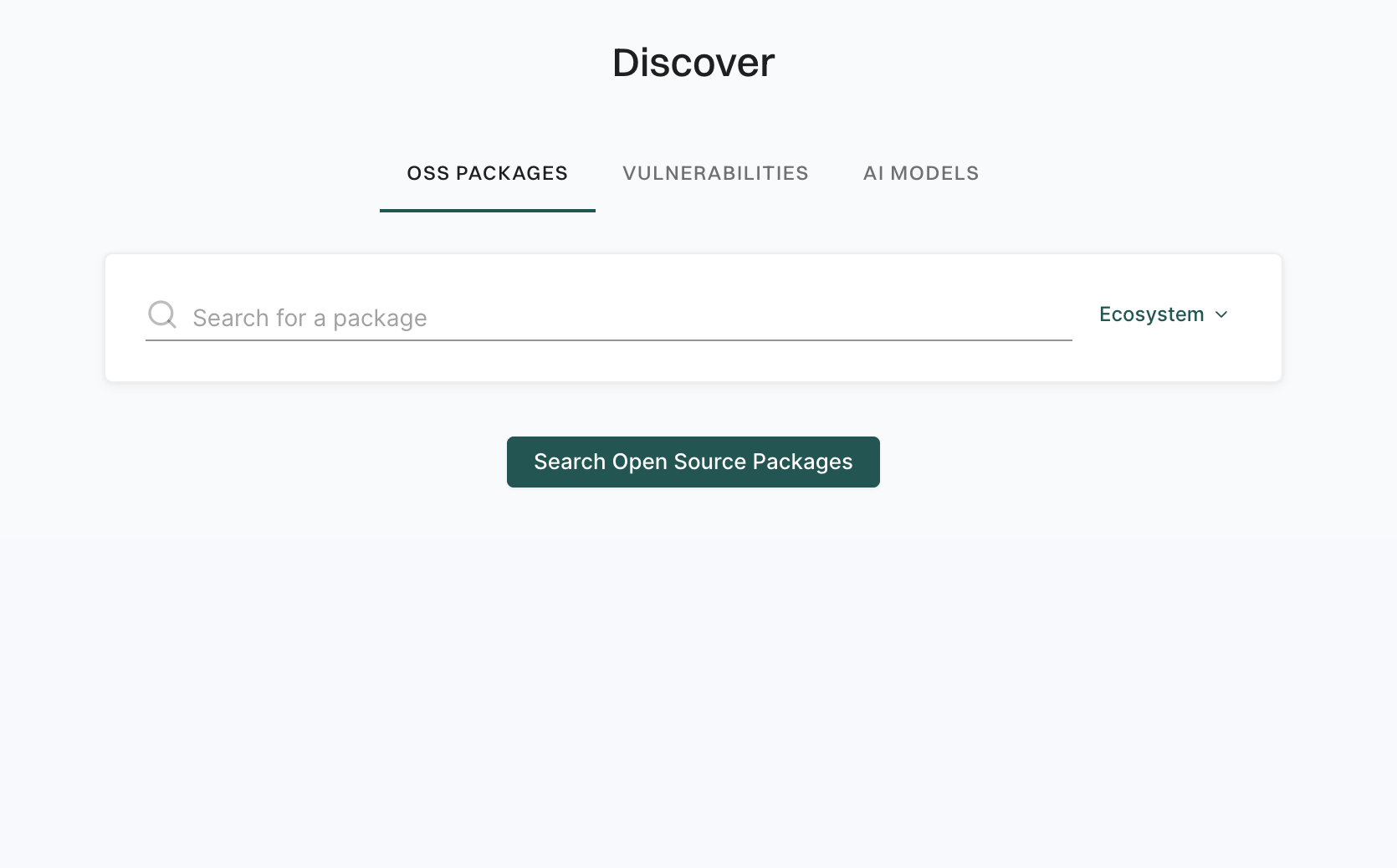 OSS Packages